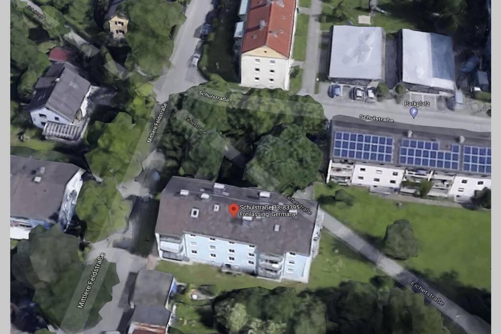 Eg Rechts -Wunderschone 80M² Grosse 3-Zimmer City Wohnung Nahe Salzburg Freilassing Luaran gambar